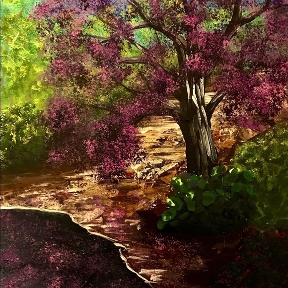 FISHING Under The Jacaranda Tree - Picture 1 of 1